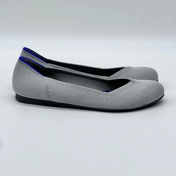 Rothy's Shoes Rothys Birdseye Flax Round Toe Flats Size 85